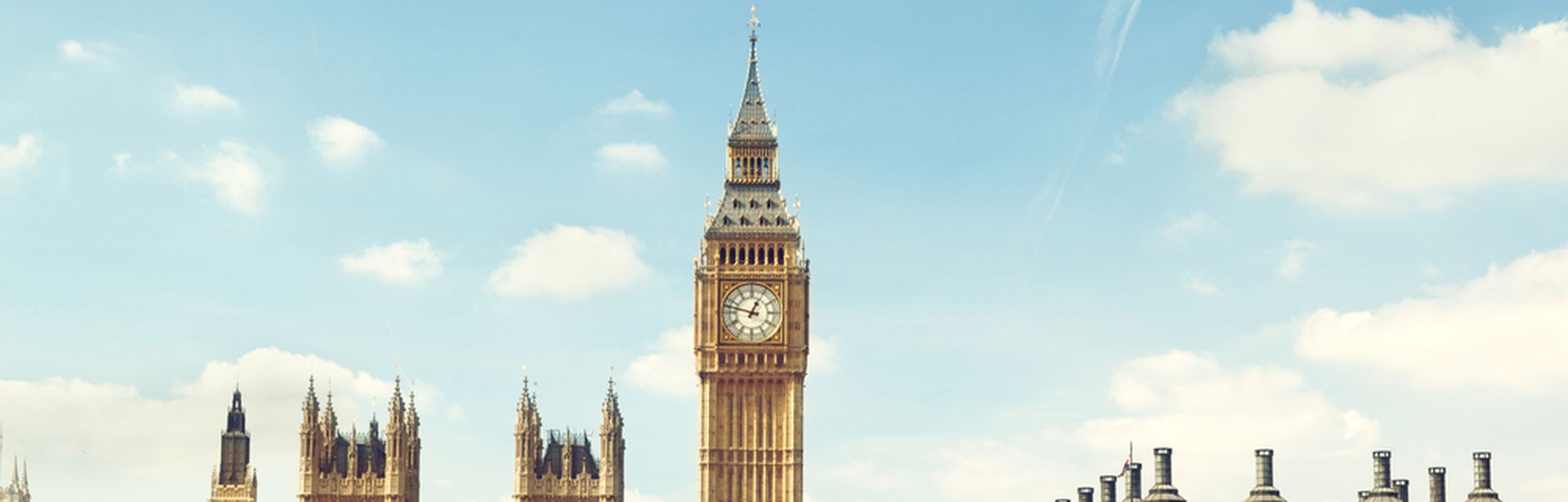 Die Themse mit dem Big Ben in London 