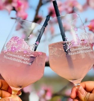 Rutesheimer Reisebüro Busfahrt Gimmeldinger Mandelblüte