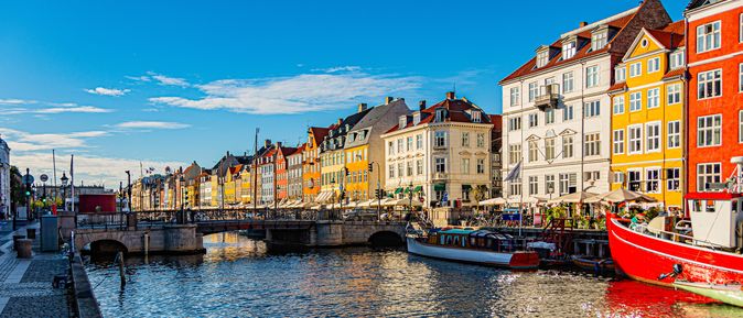 Nyhavn in Kopenhagen