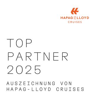 SELECTED PARTNER 2026 - ausgezeichnet von Sea Cloud Cruises