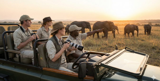 Rundreise: Safari in Afrika