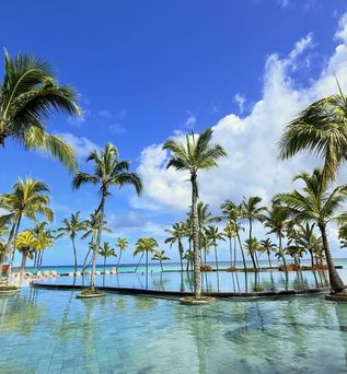 Trou aux Biches Beachcomber Pool 
