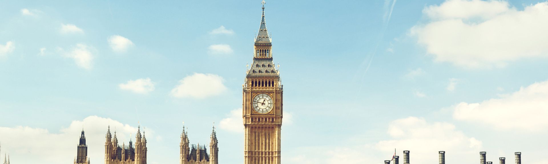 Die Themse mit dem Big Ben in London 